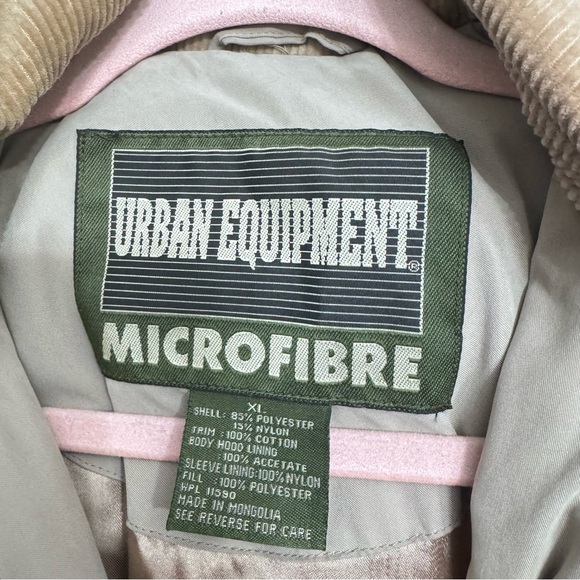 Vintage Urban Equipment Men's Beige Microfiber All Weather Jacket - Size XL - Picture 6 of 6